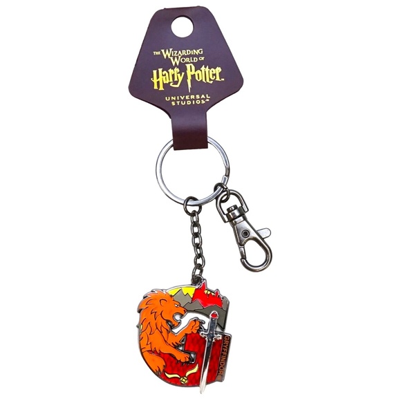 Universal Studios Harry Potter G is for Gryffindor Keychain - Picture 1 of 1